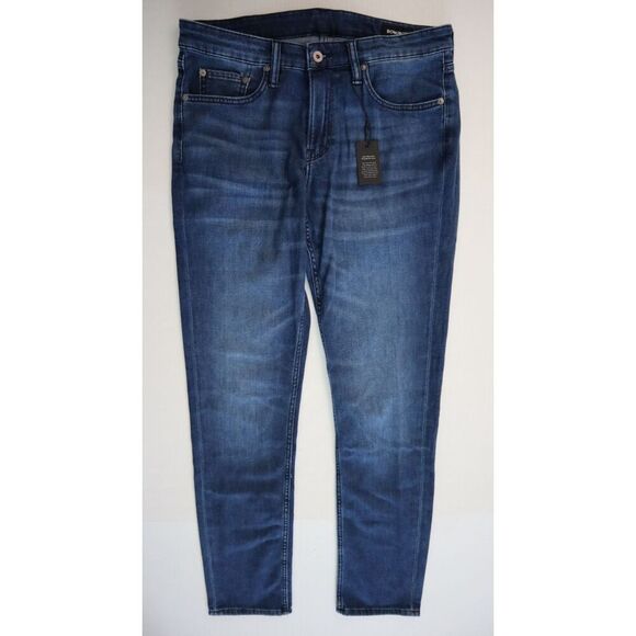 Bonobos B4133 Men's Sz 33x32 Dark Blue Premium Stretch Slim Fit Denim Jeans